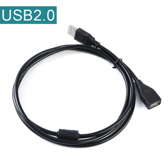 USB 2.0 Male to Female Extension Cable High Speed USB Extender Cord for Keyboard Mouse Printer