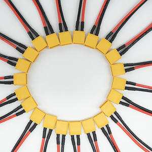 Кабель XT60 XT90 T-типа (штекер/гнездо) 2/3-контактный, силиконовый, для <span class=keywords><strong>RC</strong></span> аккумуляторов, двойной удлинитель-разветвитель Y для параллельного подключения аккумуляторов 12В - Product Image 3