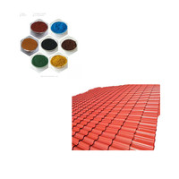 Pigment béton colorant, oxyde de fer, colorant, rouge, 130