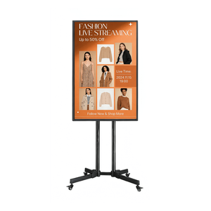 Écran LCD pour diffusion en direct, équipement de diffusion vidéo professionnel pour <span class=keywords><strong>Facebook</strong></span> Tiktok, 43/50/55 pouces - Product Image 1