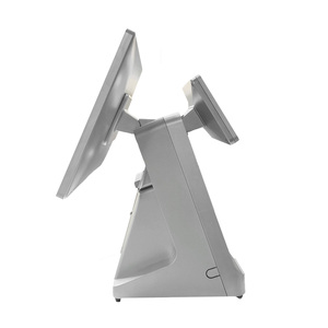 Tiền mặt đăng ký máy màn hình kép Tablet bán lẻ hệ thống POS Windows/Android POS với 58 Mét Máy in nhiệt cửa hàng tiện lợi - Product Image 2