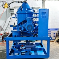 Purificateur d'huile centrifuge et équipement de raffinage d'huile, tambour en acier inoxydable à faible vibration pour huile de turbine hydraulique et lubrifiante