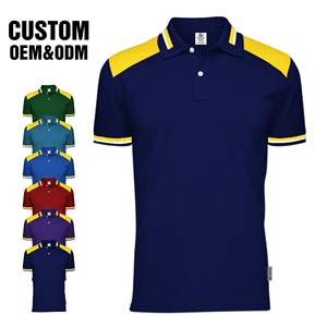 ผู้ผลิตเสื้อโปโล OEM เวียดนาม ผ้าพรีเมียม ปกเสื้อหรูหรา แต่งขอบตัดกัน เหมาะสำหรับการสร้างแบรนด์องค์กร ร้านค้าปลีกแฟชั่น - Product Image 1