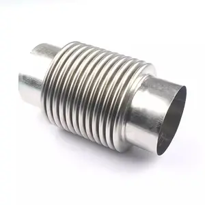 Stainless steel 304 corrugated compensator Metal expansion joint high temperature and high pressure tube light wave tube blank