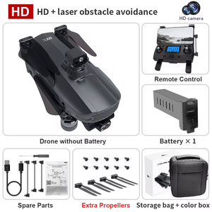 Dron <span class=keywords><strong>L109</strong></span> <span class=keywords><strong>PRO</strong></span> MAX 5G con <span class=keywords><strong>GPS</strong></span>, Cámara Dual 4K WIFI FPV HD, Evitación de Obstáculos con Láser, Motor sin Escobillas, Mini Quadcopter RC de Juguete - Product Image 5