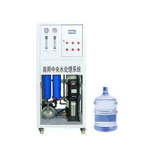 500 LPH activated carbon filter FRP water Tank RO water treatment machine