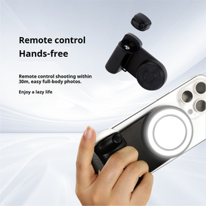Palo de Selfie Magnético con Control Remoto, Estabilizador de Mano, Luz de Relleno Ajustable, Material ABS Portátil, Batería de 750 mAh para Transmisión en Vivo - Product Image 4