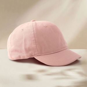 Short Brim Unconstructed Soft Cotton <b>Plain</b> <b>Baseball</b> <b>Cap</b> Adjustable Washed Low Profile Dad Hat for Men Women Promotion Gift - Product Image 1