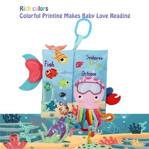 Libros <span class=keywords><strong>de</strong></span> tela para bebés <span class=keywords><strong>de</strong></span> 0 a 6 meses, libros <span class=keywords><strong>de</strong></span> tela arrugados al tacto y al tacto para juguetes sensoriales infantiles, regalos <span class=keywords><strong>de</strong></span> Navidad para bebés - Product Image 3