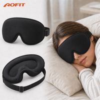Masque de sommeil en mousse à mémoire de forme pour femmes, masque pour les yeux 3D, 100% occultant, bandeaux ajustables, bandeau de nuit