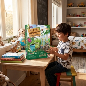 Kit scientifico per Homeschool & classes Educational Science Grow Planting Kit per ragazzi e ragazze Kit per la coltivazione di piante per bambini fai da te - Product Image 1