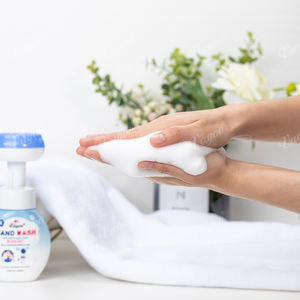 160ML Produits d'hygiène personnelle Formule conviviale Désinfectant pour les mains Mousse texturée riche Forme de patte de <span class=keywords><strong>chat</strong></span> mignonne Mousse de lavage des mains - Product Image 4