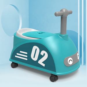 Orinal de plástico para bebé 2 en 1 con tapa - Product Image 2