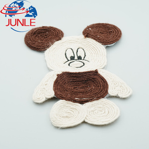 Vente en gros de motifs animaux tricotés Applique Crochet Patch pour vêtement - Product Image 3