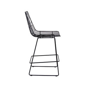 En plein air <span class=keywords><strong>Chaise</strong></span> En Fil Métallique En Métal Noir Moderne <span class=keywords><strong>Bertoia</strong></span> Chaises <span class=keywords><strong>De</strong></span> <span class=keywords><strong>Bar</strong></span> - Product Image 3