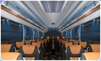 Porte-bagages de bus personnalisé, boîte de rangement incurvée à l'avant pour mettre en valeur la beauté du design