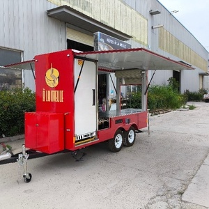 High-End Fully Equipped Custom Food Trailer Built to Different Country Standards Mobile Commercial Kitchen - Product Image 2