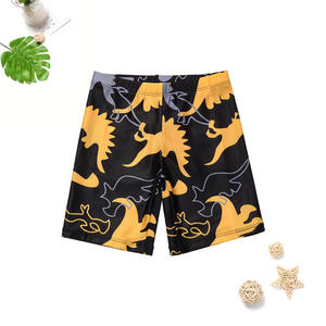 Ensemble de maillots de bain pour garçon 2026 - Maillot de bain à manches longues à imprimé de dessin animé, short de bain, <span class=keywords><strong>bonnet</strong></span> de bain - Product Image 4