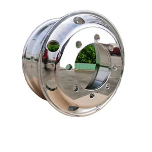 Zhengde Factory Direkt vertrieb Aluminium-LKW-Rad abdeckung 24,5x8,25 Zoll Chrom felgen - Product Image 1