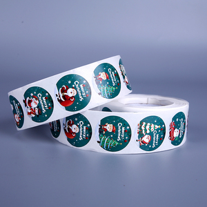 Tùy Chỉnh Giáng Sinh Dán Giáng Sinh Tem Dán Giáng Sinh Vui Vẻ Cá Nhân Nhãn Làm Vinyl Không Thấm Nước Nhãn Dán - Product Image 4