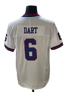 2025 New York nakış erkek kısa kollu hızlı kuru oyun oyuncu forması nefes amerikan futbol forması 6 Jaxson Dart - Product Image 4