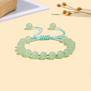 Pulsera Tejida con Cuentas de Vidrio Coloridas Estilo Bohemio, Joyería Minimalista para Parejas, Regalo de Navidad, Tobillera - Product Image 5