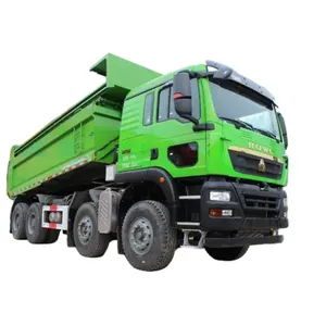 चीन कीमत सिनोट्रुक होवो 8X4 12 व्हील लोड 40 45 टन रियर टिपर डम्पर ट्रक ट्रांसपोर्ट स्टोन रेत खनन डंप ट्रक बिक्री के लिए