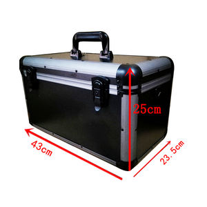 Cofre de <span class=keywords><strong>herramientas</strong></span> portátil Maletín de aluminio estándar personalizable <span class=keywords><strong>para</strong></span> almacenamiento de equipos de <span class=keywords><strong>herramientas</strong></span> OEM ODM compatible - Product Image 2