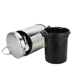 Poubelle d'<span class=keywords><strong>extérieur</strong></span> à crochet, poubelle en métal, nouveau design - Product Image 4