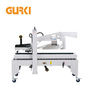 Máquina de sellado automático de cajas GURKI, sellador automático de cajas de cinta superior e inferior, máquina de sellado de cajas de cartón - Product Image 1