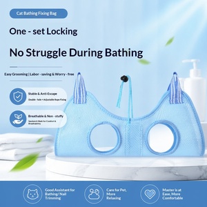 Hamaca <span class=keywords><strong>de</strong></span> Baño Manual para Mascotas (Perros y Gatos) con Arnés <span class=keywords><strong>de</strong></span> Sujeción Anti-Arañazos/Anti-Mordidas para el Recorte <span class=keywords><strong>de</strong></span> Uñas - Product Image 3