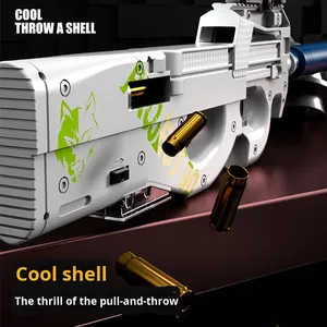 Fucile d'Assalto Elettronico Professionale P90, Giocattolo Realistico, Pistola Elettrica per Adulti, Giocattolo con Proiettili, Replica PUBG per Ragazzi - Product Image 5