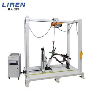 Werkseitiger direkter Fahrrad rahmen Vorderrad gabel Vorwärts fallende Schlag prüfmaschine ISO-Rahmen-Haltbarkeit prüfgeräte - Product Image 3