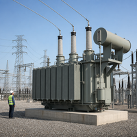 Transformateur de puissance triphasé immergé dans l'huile 5000 kVA SZ11 35 kV 400 V avec changeur de tension sous charge IEC60076, directement de l'usine