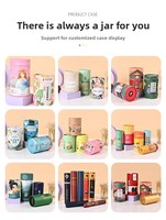 Tube en carton recyclé personnalisé, tube en papier, emballage pour cosmétiques, bougies, parfums, boîte ronde