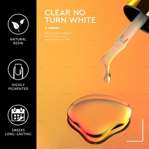 JTING Nouvelle Arrivée Gel de Construction 8-en-1 pour Ongles, Colle, Gel de Base Durcissant, Mélange et Nivellement, OEM ODM - Product Image 2