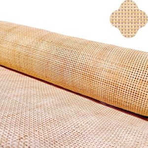 VIFARMEX Tissu en rotin naturel tressé à la main en rouleau pour réparation de chaises, décoration de meubles et portes d'armoires, personnalisable, vente en gros, OEM - Product Image 1