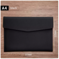 Carpeta de Archivo Personalizada Xiwan A4 de Cuero PU con Hebilla Colorida, Portadocumentos, Material de Oficina, Logotipo Personalizado