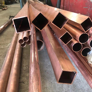 ท่อหล่อขึ้นรูปสี่เหลี่ยมทำจากทองแดงสีเงิน T2 TP1 - Product Image 5