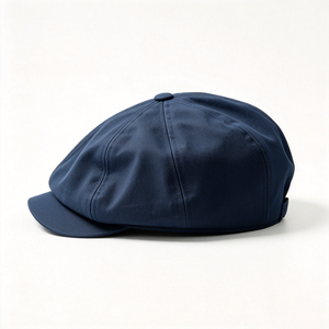 Casquette Gavroche 100% Coton 8 Panneaux Couleur Unie Dos Fermé Personnalisable Logo Vintage pour Hommes et Femmes Usage Quotidien Vente en Gros - Product Image 2