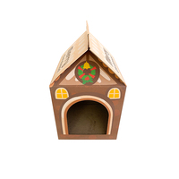Conception libre Personnalisez votre propre logo Design Boîte à lait Chat Maison Carton de gros Gratte-chat