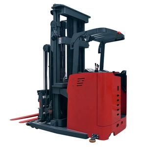 Very Narrow Aisle / Vna 3 Ways Reach Battery Truck <strong>Forklift</strong> Self-Lifter <strong>Stacker</strong> <strong>Semi</strong>-<strong>Electric</strong> <strong>Pallet</strong> <strong>Stacker</strong> - Product Image 6