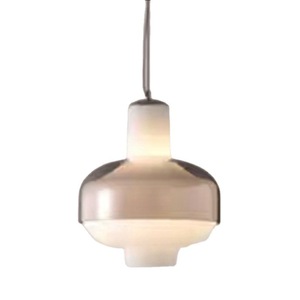 Postmodern Minimalist Glass Pendant Light Cream-Style Nordic for <b>Study</b> Bedroom Guest Room Entryway Dining Room-Middle Sized <b>Lamp</b> - Product Image 4