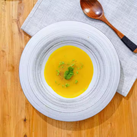 Service de vaisselle en grès écologique au concept innovant, compatible lave-vaisselle, durable, qualité alimentaire, thème contemporain, pour restaurants et traiteurs