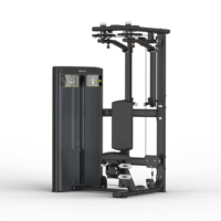 MCL-002A Machine à double fonction Pec Fly et Deltéens Arrière, Équipement de musculation commercial 2-en-1 pour l'entraînement des pectoraux et des deltéens arrière