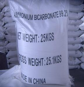 แอมโมเนียมไบคาร์บอเนตผง CAS 1066-33-7 ความบริสุทธิ์ 99% เกรดอุตสาหกรรม บรรจุถัง 200 กก. - Product Image 6