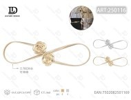 Women's Steel Alloy Elastic <b>Waist</b> <b>Chain</b> Gold Plated Plain Design Daily Wear Body Jewelry - Product Image 1
