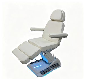 Table de massage électrique à 4 moteurs, chaise médicale esthétique, lit de beauté pour spa, podologie, médecins - Product Image 3