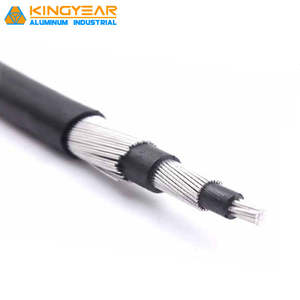 Cable concéntrico de XLPE/PVC para aplicaciones industriales directo de las Ventas de Fábrica, 1x6 + 6 AWG, 600V, 90C, 1x6 - Product Image 3