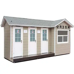 Extendable Manufacturer Container Lavatory Assembled Modular Prefab Toilet Bathroom John Customized